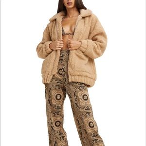 I. AM. GIA pixie coat|XS Oversized Fleece Sweater